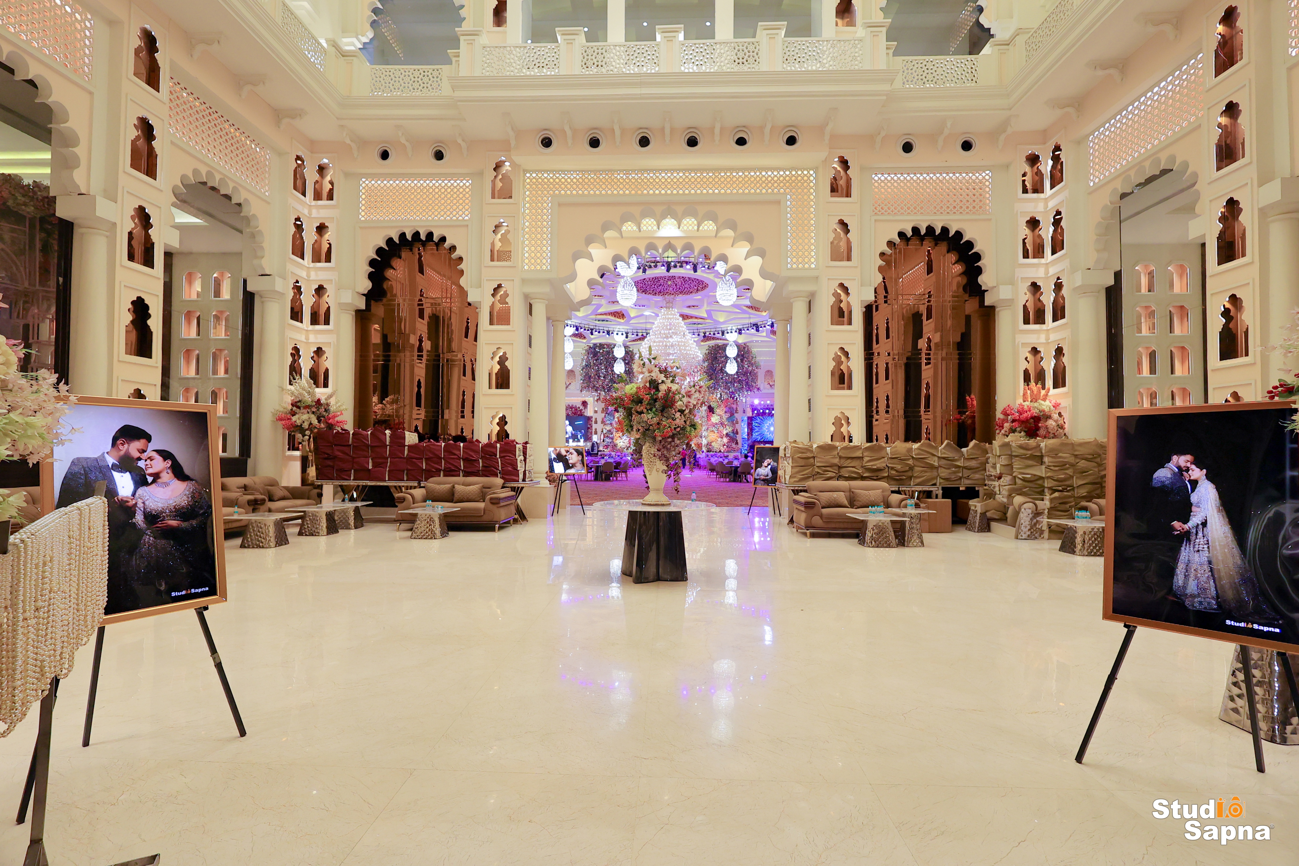 Wedding venue decor